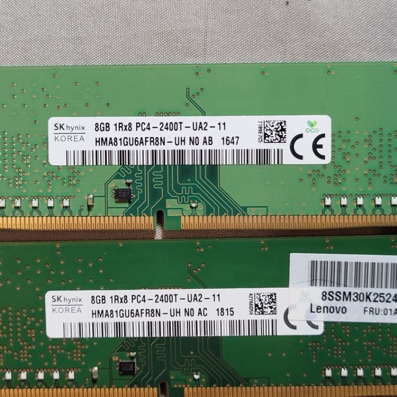海力士 SK hynix DDR4/PC4   2400 8G 桌機記憶體（單面）