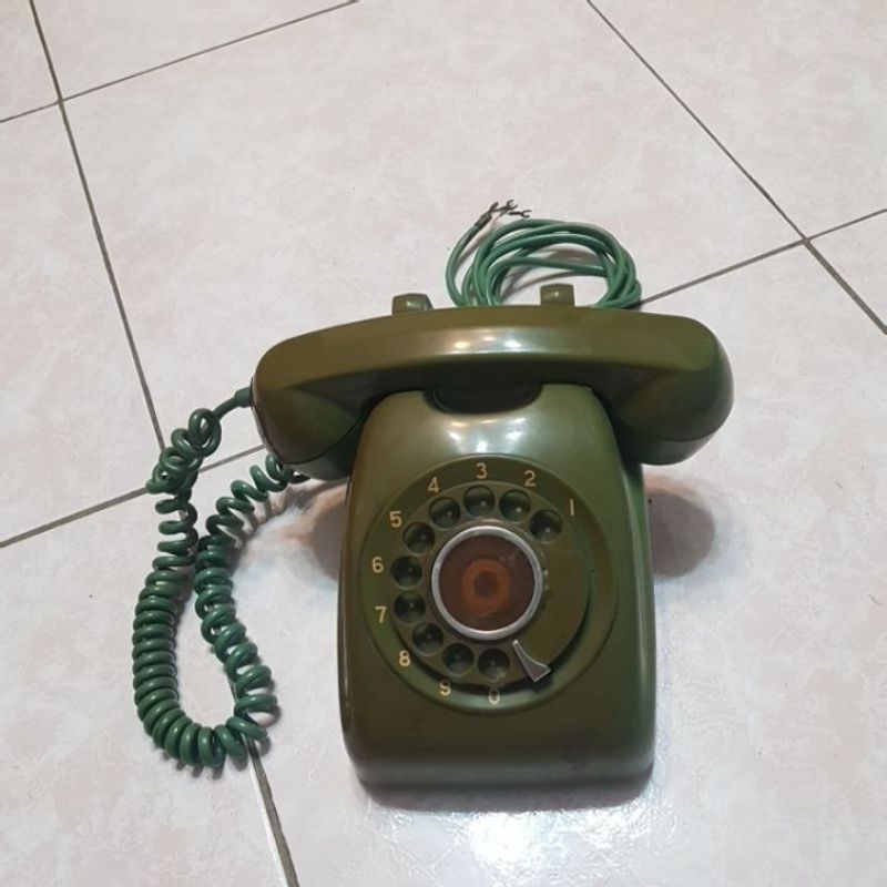 古早轉盤電話/600A1電話機