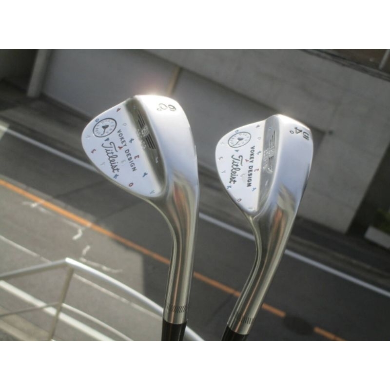 日本帶回舊翻新的Titleist Vokey OILCAN8620的54度及60度挖起桿 *2支/組不拆賣，真正日本工藝