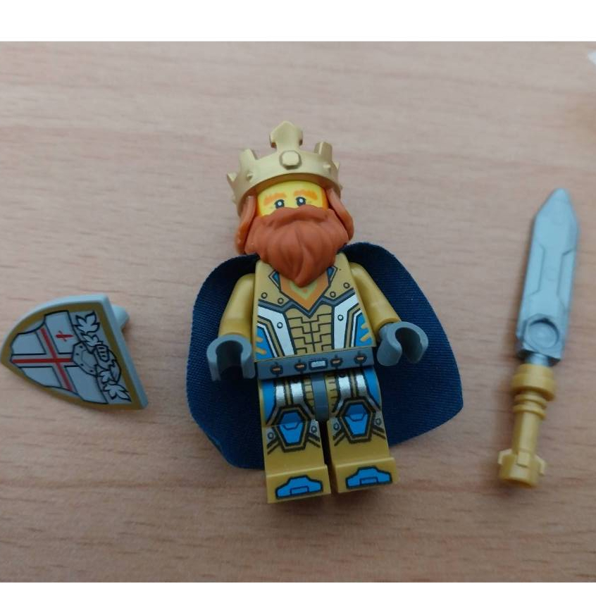 LEGO Nexo 70327 未來騎士 人偶 King Halbert 國王 nex014
