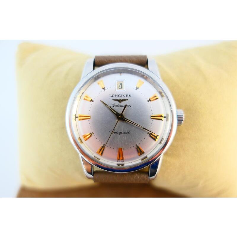 [吉宏精品交流中心]LONGINES 浪琴 L16114 35m 征服者 自動機械 男錶