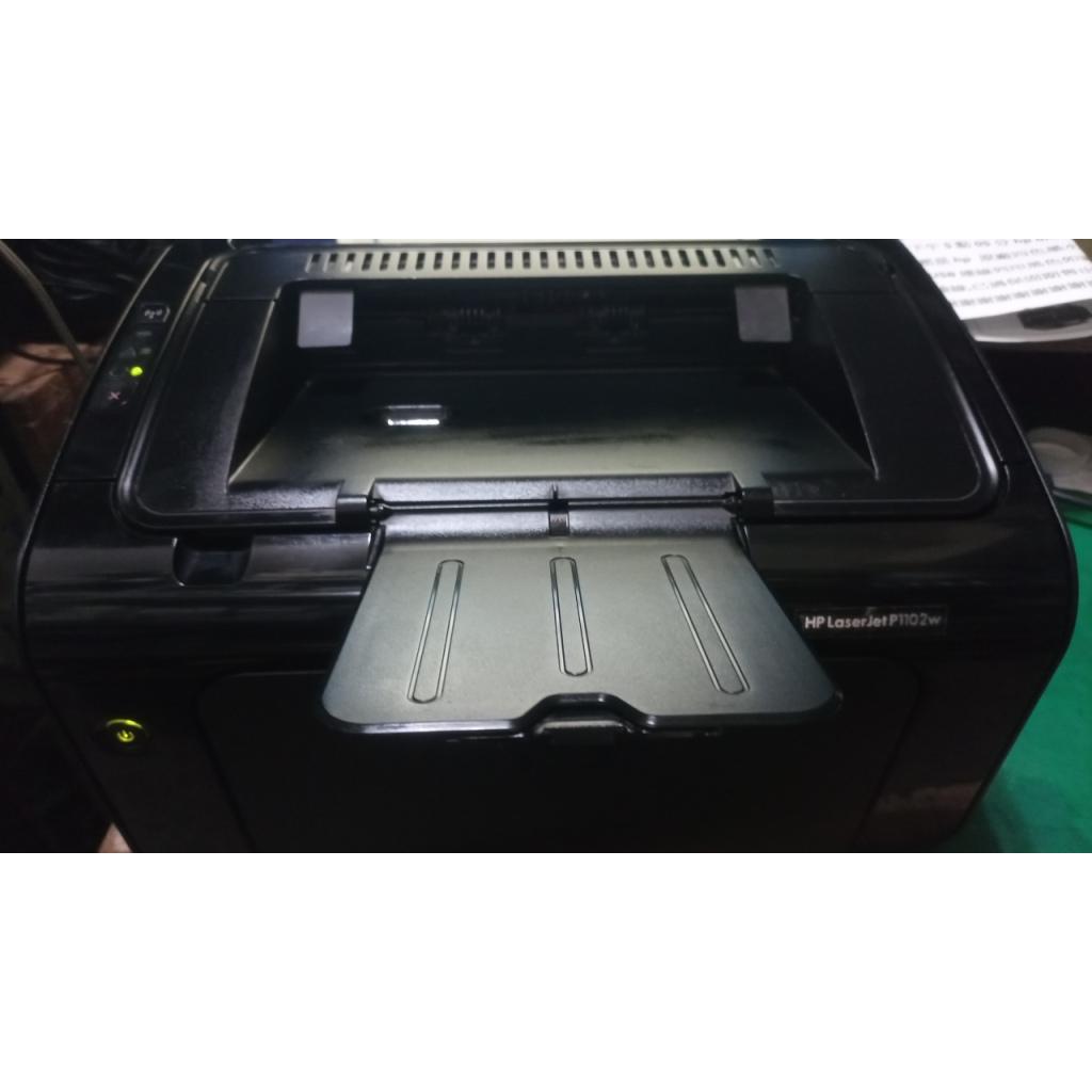 HP P1102W 1102w 黑白中古雷射印表機少印已整新含線材碳粉CE285A