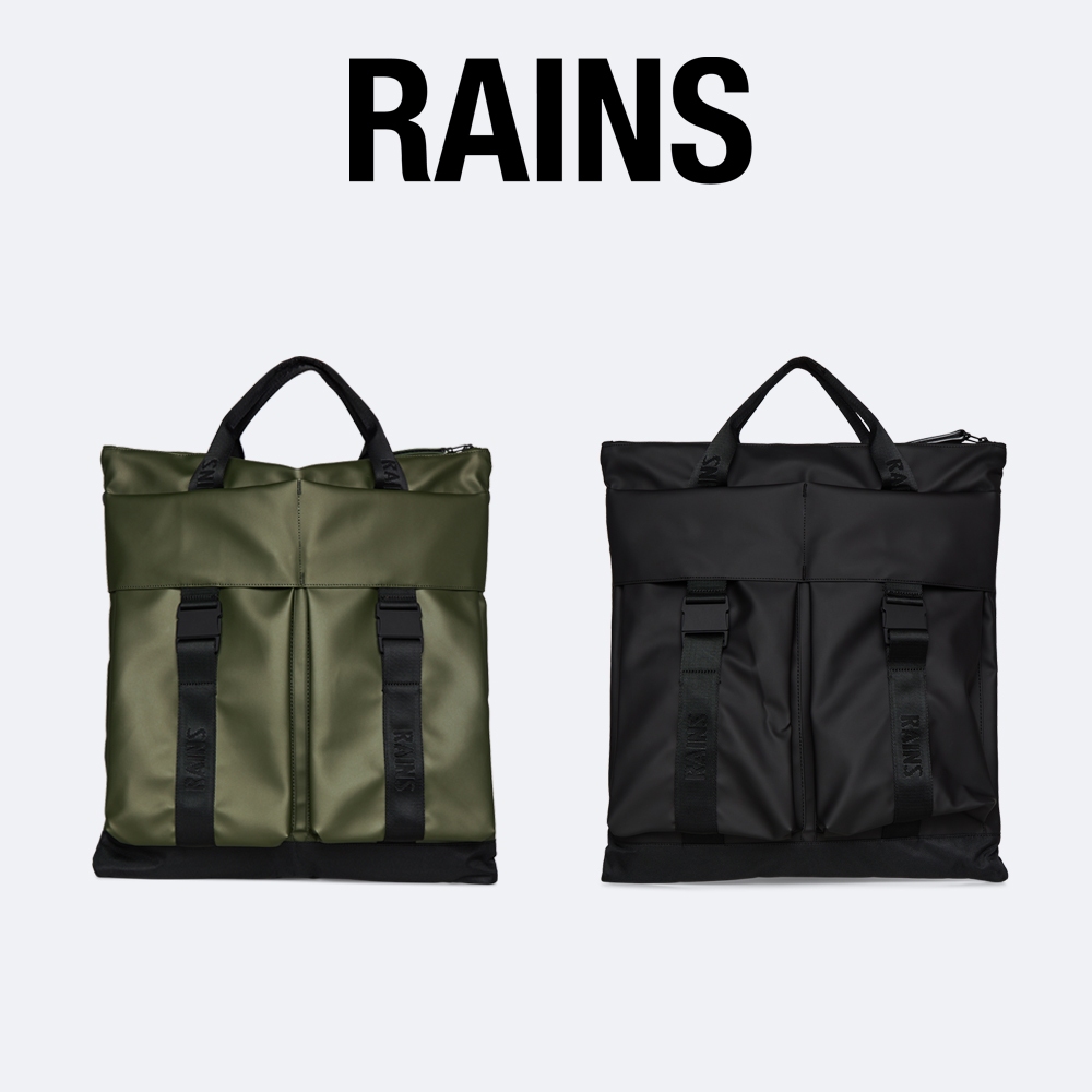RAINS｜Trail Tote Bag 織帶基本款 防水休閒托特包