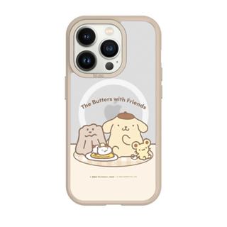 【TOYSELECT】奶油家族x布丁狗快樂野餐極光霧透MagSafe iPhone手機殼