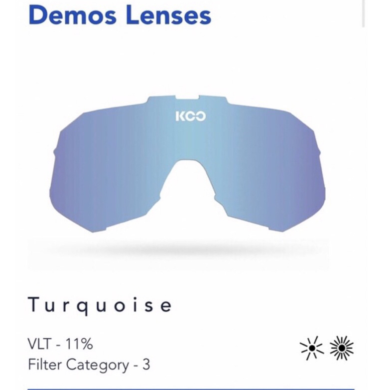 湯姆貓 KOO Demos Sunglasses Replacement Lens (turquoise)