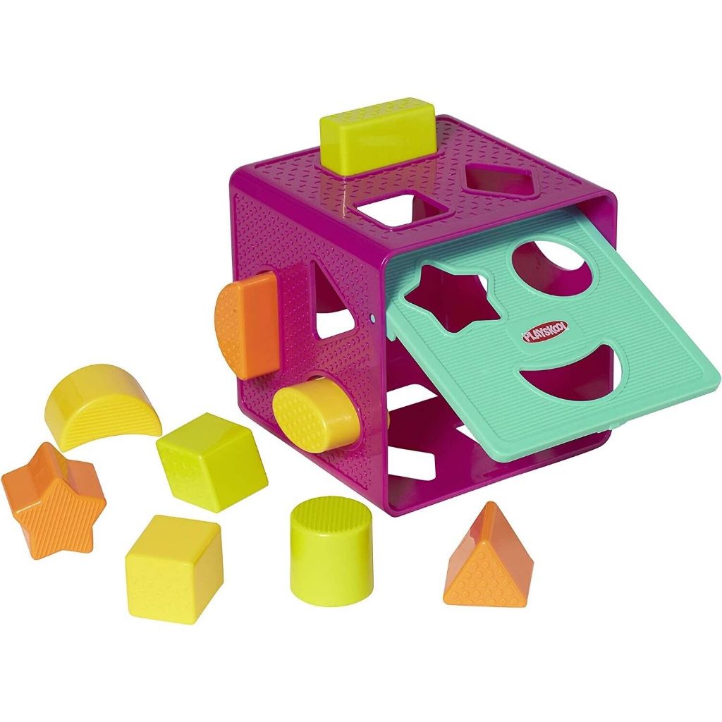 孩之寶 兒樂寶積木益智盒 兒童玩具 代理版 豬帽子模型玩具