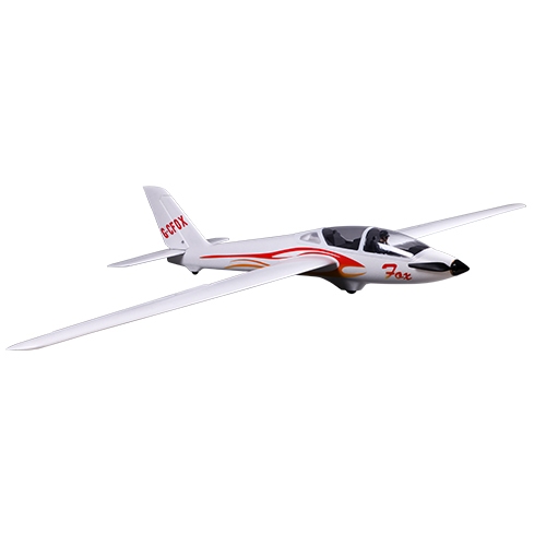 (飛恩模型) FMS V2版FOX 滑翔機 EPO 襟翼 翼展2300mm 全套PNP含電變.伺服.馬達/ 總代理公司貨