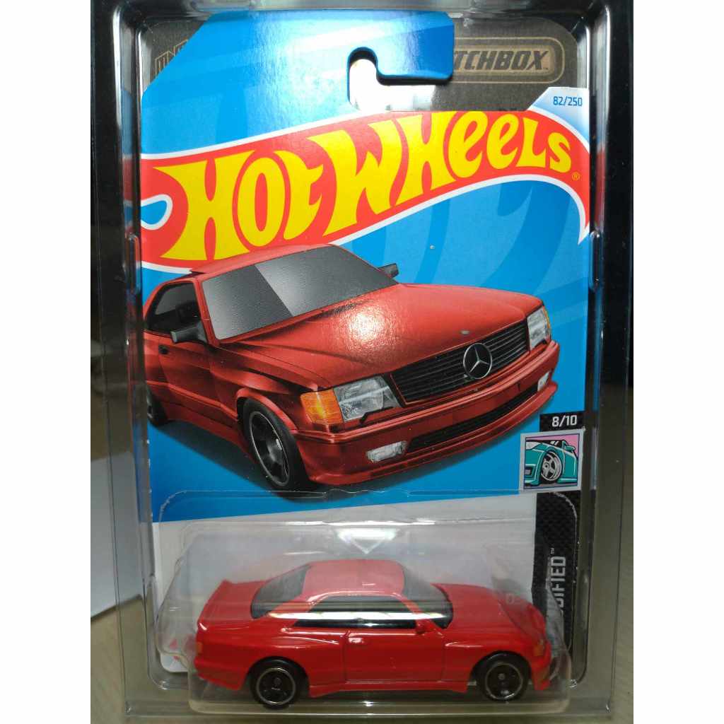 Hot Wheels 風火輪 '89 Mercedes-Benz 賓士 560 SEC AMG 紅