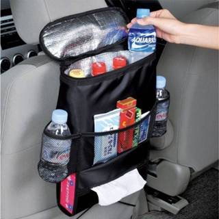 汽車用品 椅背保冷袋 椅背置物袋 車用收納袋
