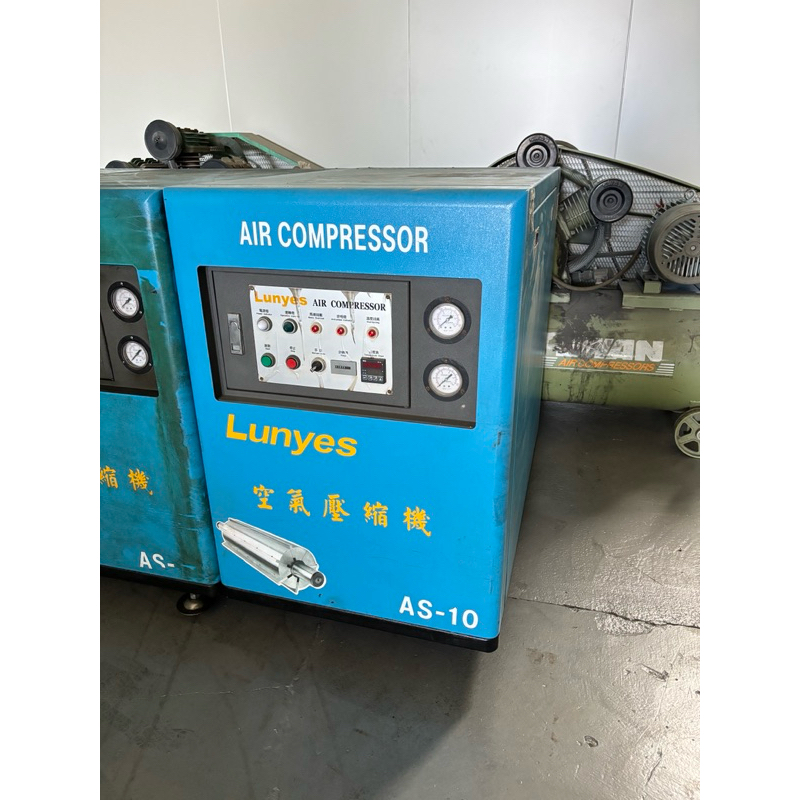 10HP靜音中古空壓機（客戶託售）AS-10