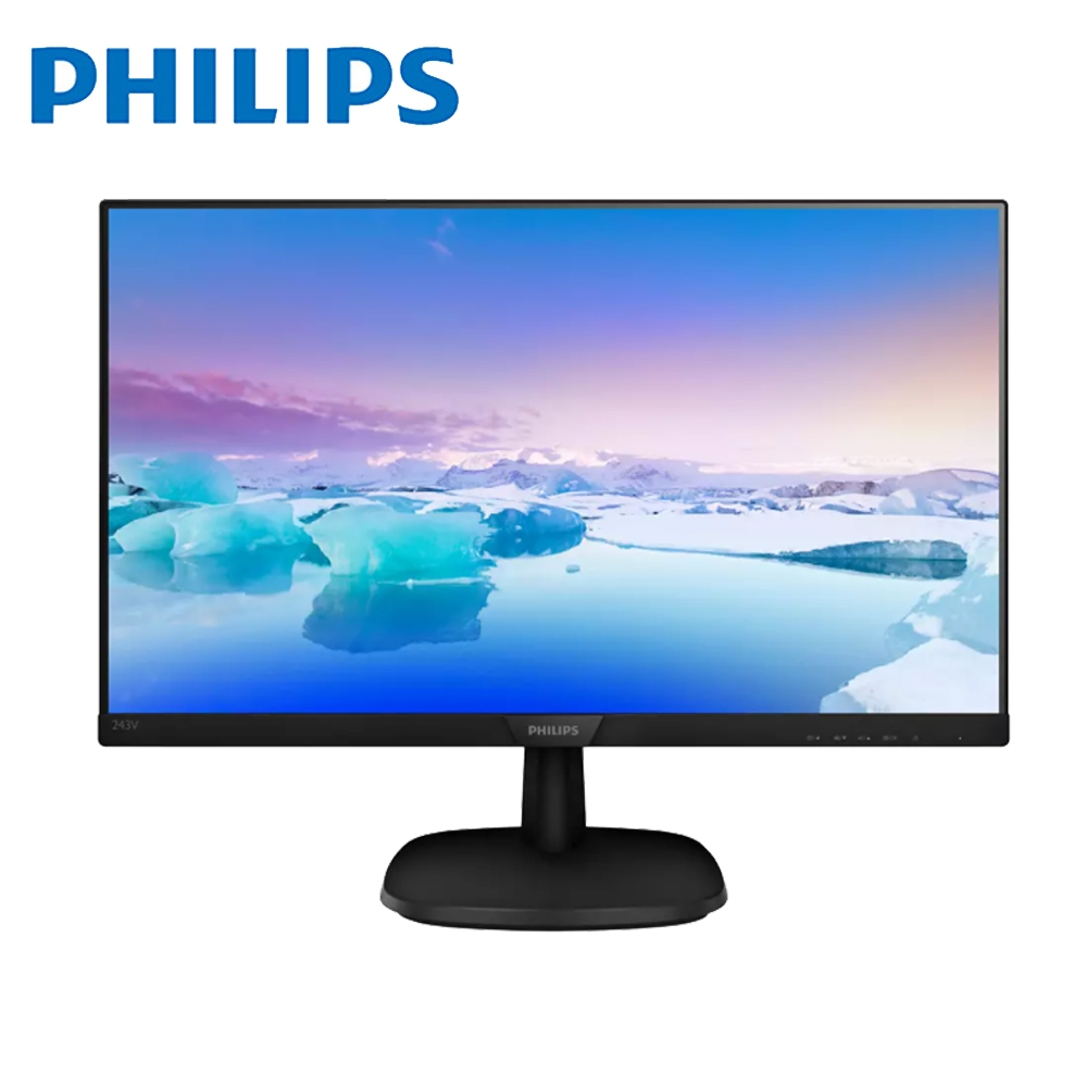 PHILIPS 243V7QJAB 廣視角螢幕(24型/FHD/HDMI/VGA/IPS/喇叭)