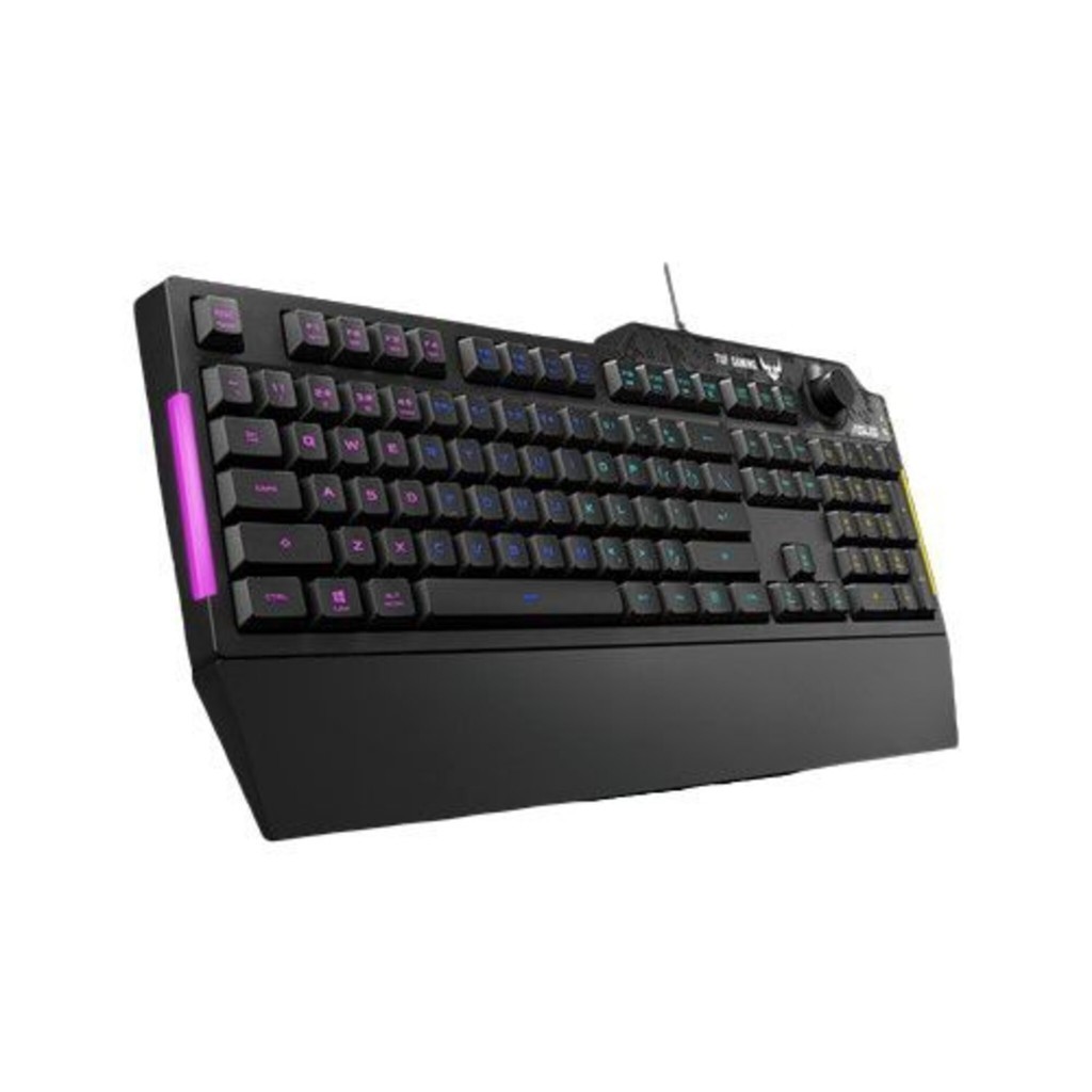 官方福利品ASUS 華碩 TUF GAMING K1 RGB薄膜鍵盤