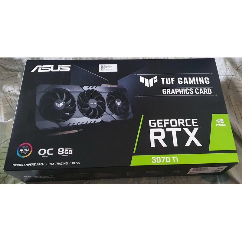 華碩 ASUS RTX 3070ti TUF Gaming OC 8G 已註冊4年保固 RTX3070ti 非 3070