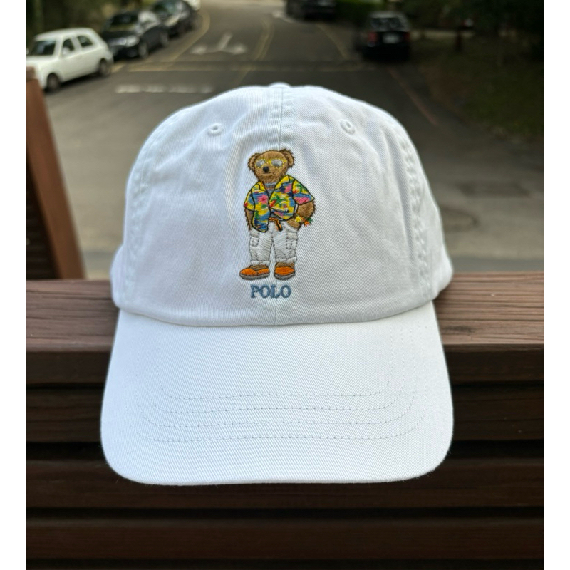 現貨🔥🐻Polo Bear Ralph Lauren 2024年新款 夏威夷熊 刺繡 熊熊 成人老帽 棒球帽 皮扣