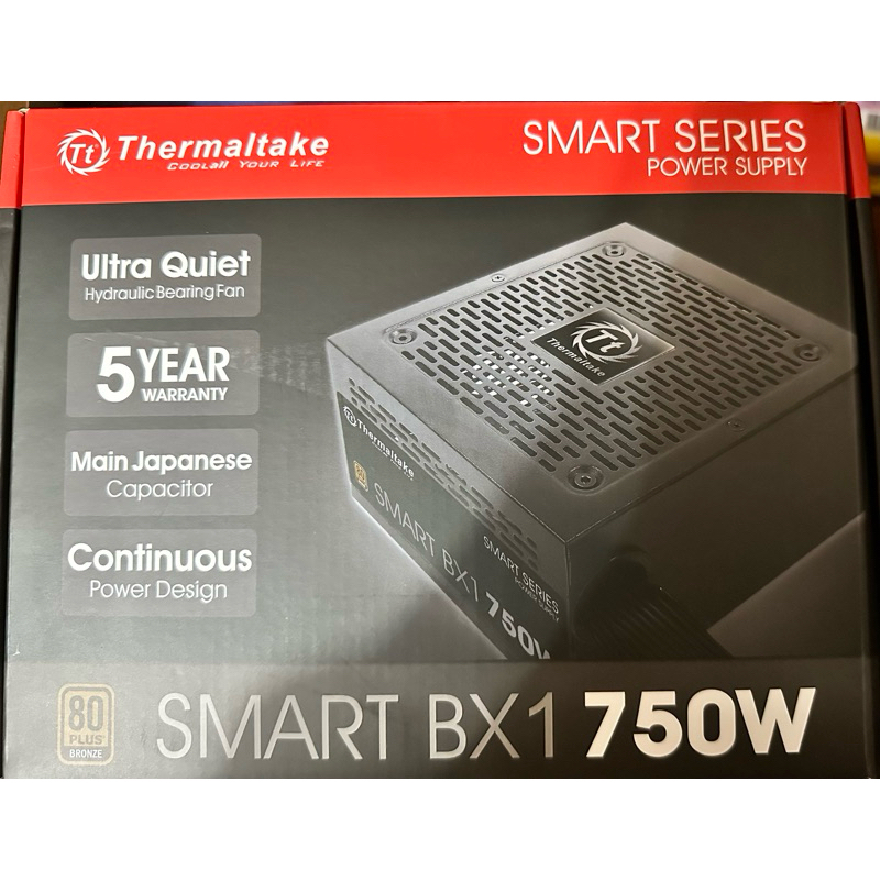 曜越 smart BX1 750w 銅牌電源供應器