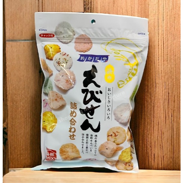 🐾 日本 岡田屋 海鮮綜合蝦餅 蝦餅 綜合蝦餅 155g