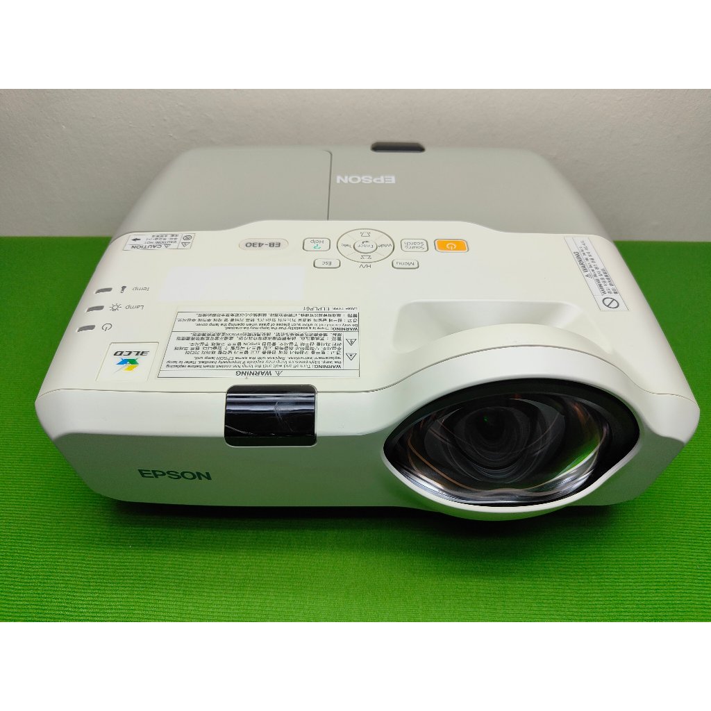 【優質/保固半年】EPSON EB-430/3000流明/短焦/側投/HDMI 投影機 #18
