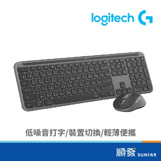 Logitech 羅技 MK950 石墨黑 無線 鍵盤滑鼠組