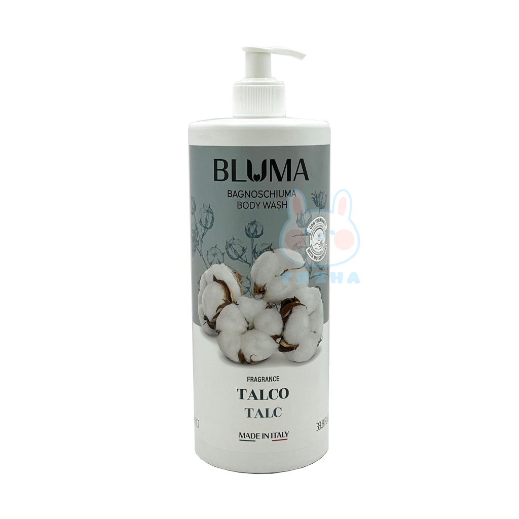 【BLUMA】溫和沐浴乳-爽身粉香(1000ml/33.8oz)【兔雜tuzha】