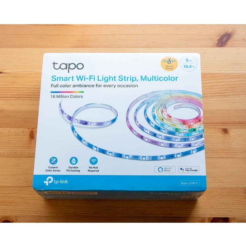 TP-LINK Tapo L920-5 智慧 Wi-Fi 多彩燈條 感應燈條 語音控制 WIFI燈條