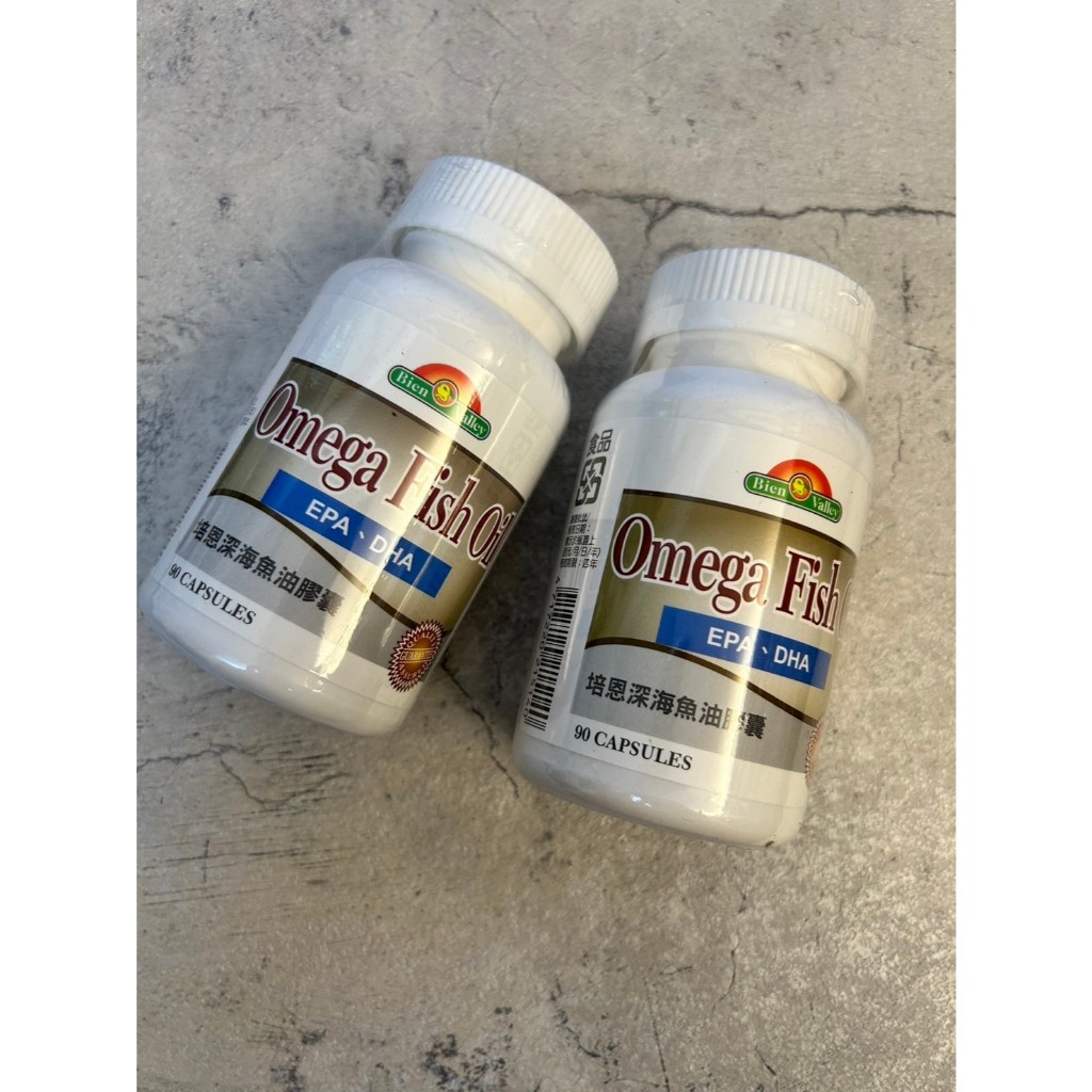 培恩 深海魚油軟膠囊 90粒 EPA DHA Omega3 濃縮魚油1000mg