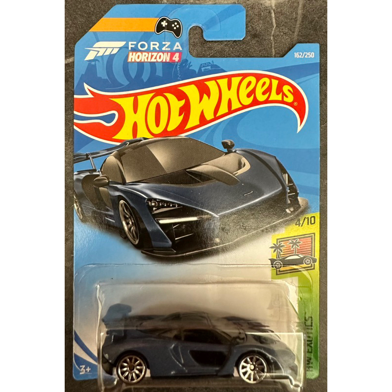 Hot Wheels 風火輪 McLaren 麥拉倫 SENNA 洗拿 藍色 模型車 模型