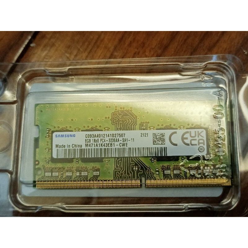 美光 三星 筆電型DDR4-3200 8GB 記憶體各一（二手）