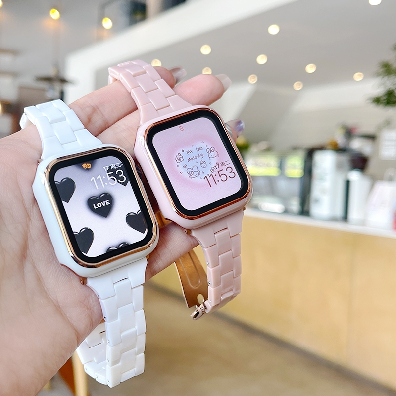 手錶保護硬殼 適用於 Apple Watch 9 保護殼 8 7 6 5 SE 9代 45mm 41mm 蘋果手錶保護殼