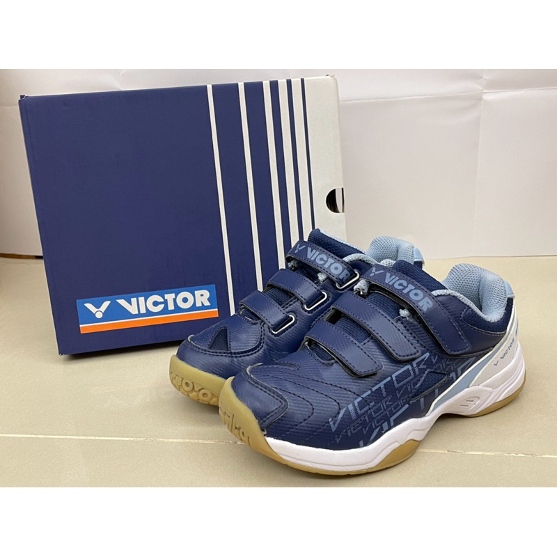 (二手九成新）VICTOR大童羽球鞋（20cm、20.5cm)