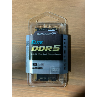 Team 十銓 ELITE DDR5 5600 16GB CL46 筆記型記憶體