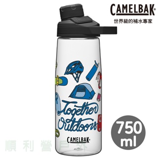 CAMELBAK 750ml CHUTE MAG 戶外運動水瓶RENEW 驕傲出走 冷水壺 OUTDOOR NICE