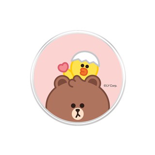 【TOYSELECT】LINE FRIENDS MINI-熊大與莎莉MagSafe氣囊支架