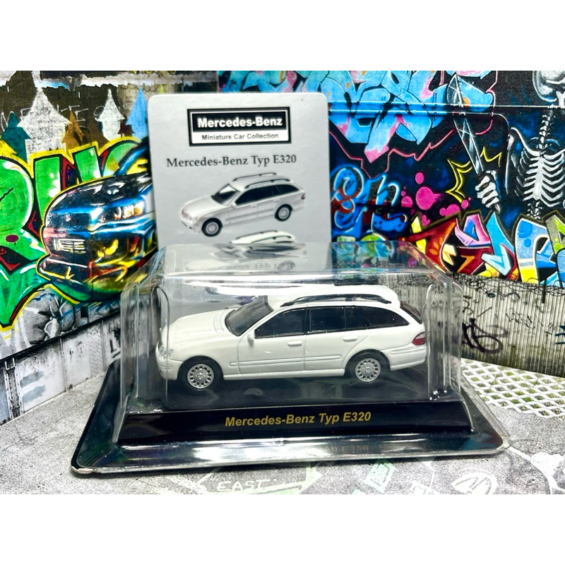 [HCP] 無盒 1/64 Kyosho京商 Mercedes Benz Typ E320 旅行車 模型車 wagon