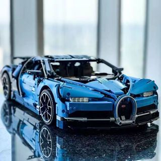 相容樂高42083 布加迪 Bugatti Veyron 拼裝積木跑車 跑車積木 樂高賽車 汽車男孩【LES】