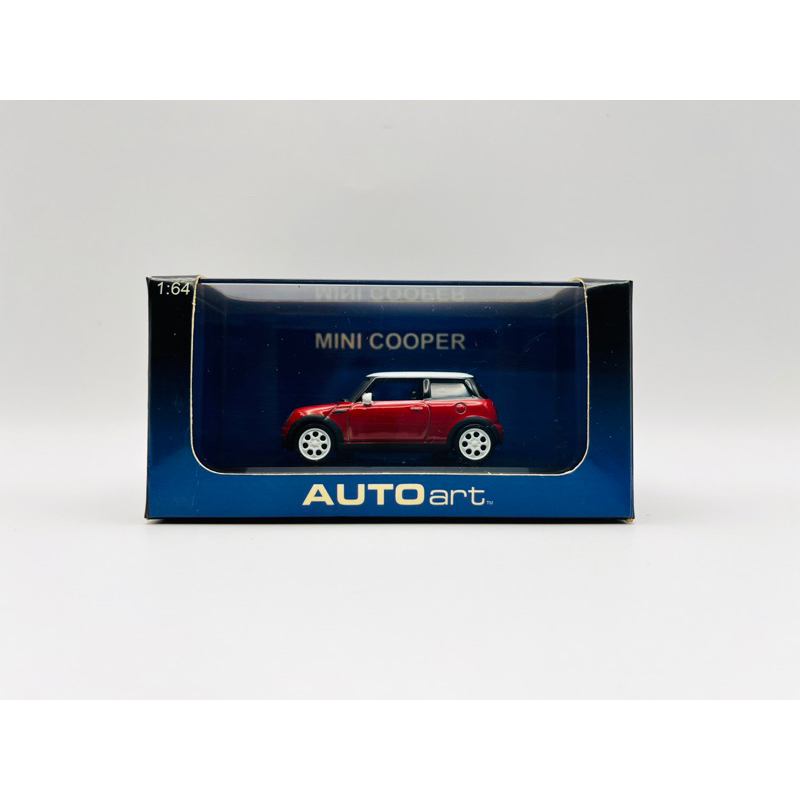 AUTOart 1/64 BMW MINI Cooper 20024 紅色 模型車