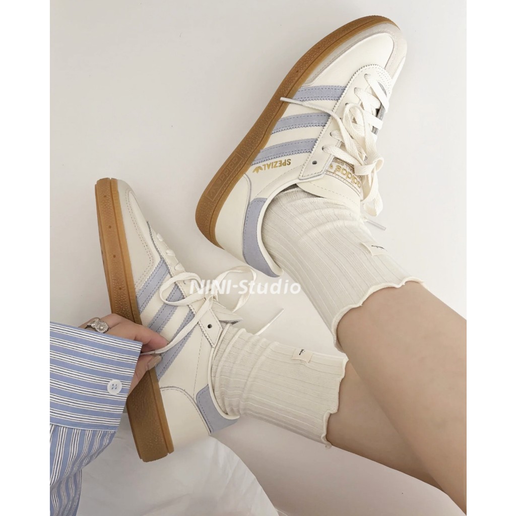 【NINI】Adidas Originals Handball Spezial 白淺藍 IE3710