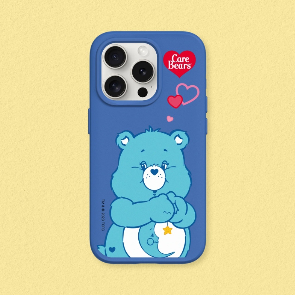 犀牛盾 適用iPhone SolidSuit防摔背蓋手機殼∣Care Bears系列/Bedtime Bear