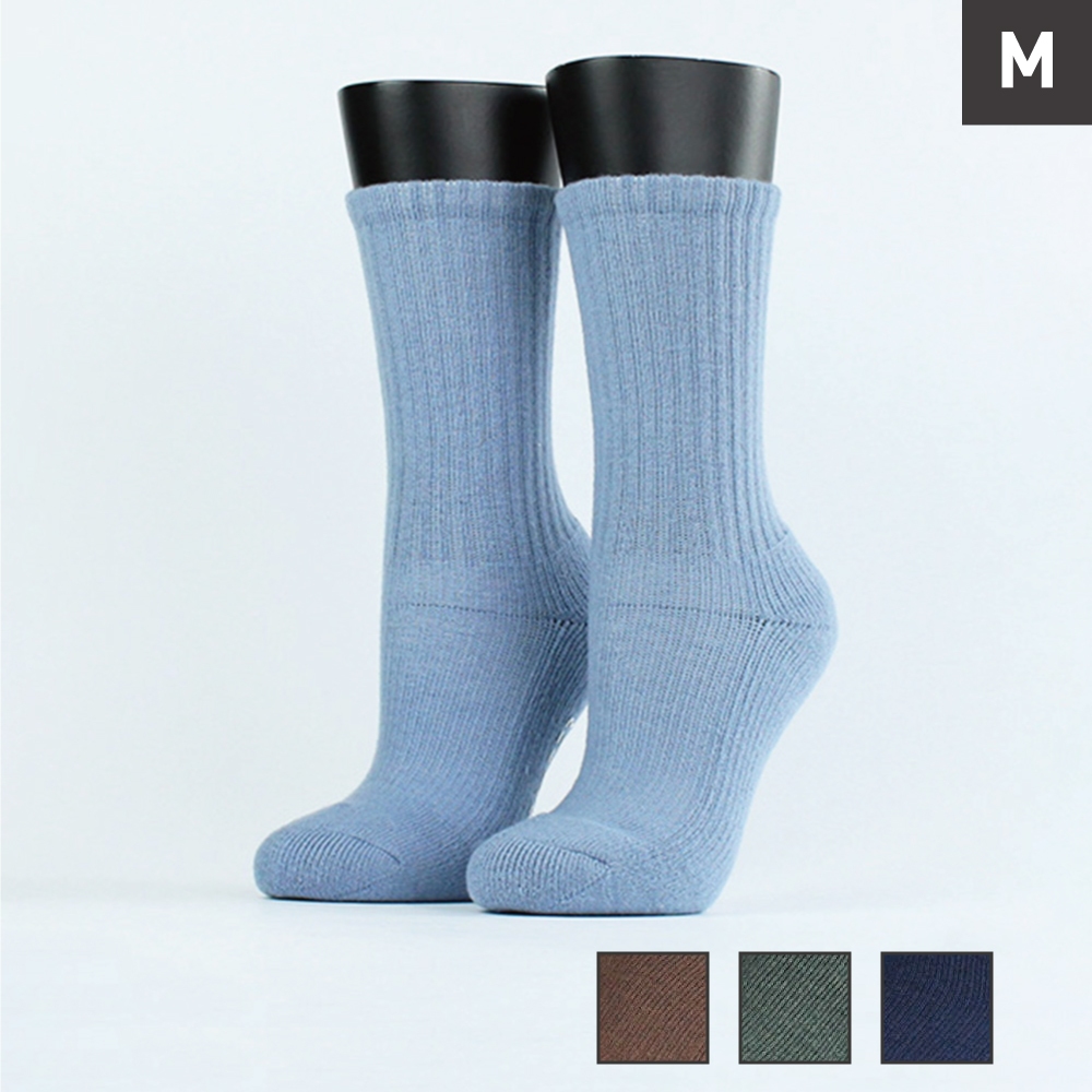 FOOTER Ultra．素色極暖登山羊毛襪 除臭襪 機能襪 羊毛襪(女-W191M)