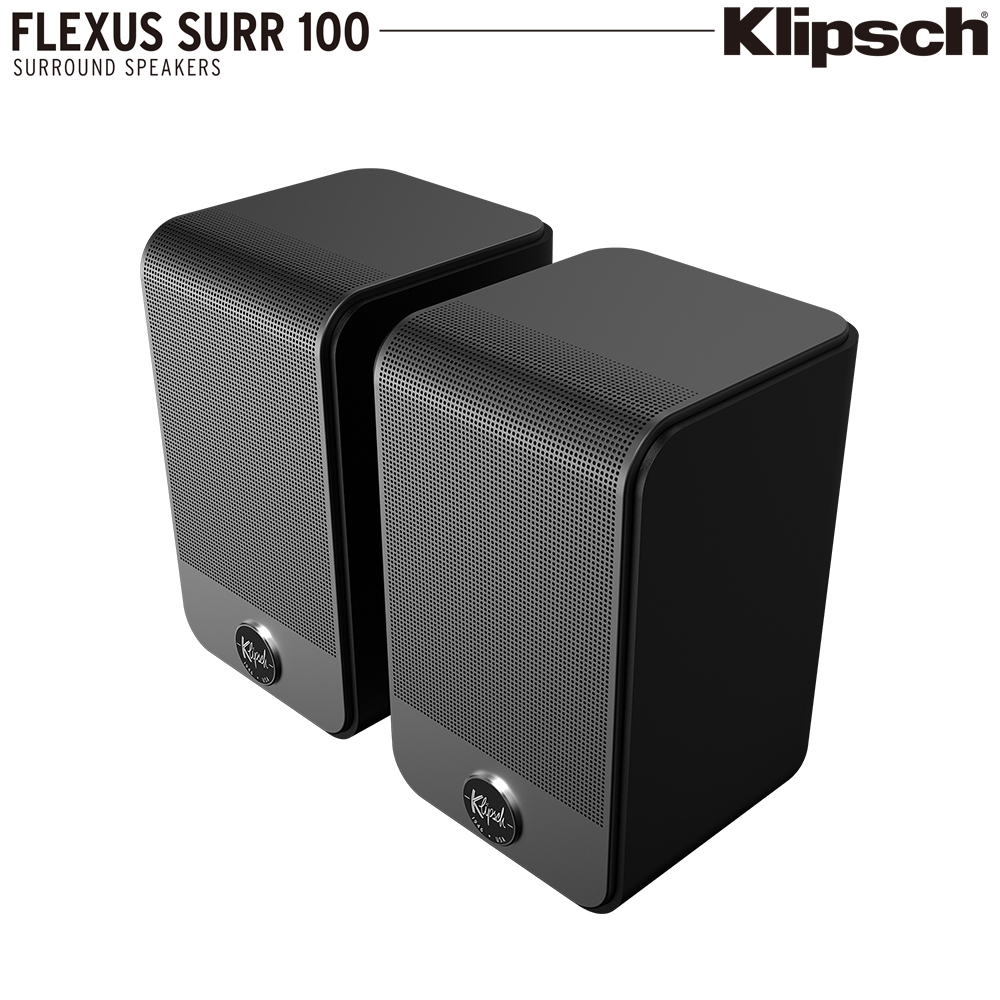 【KLIPSCH 古力奇】 Flexus SURR 100 書架/環繞喇叭(對) 釪環公司貨