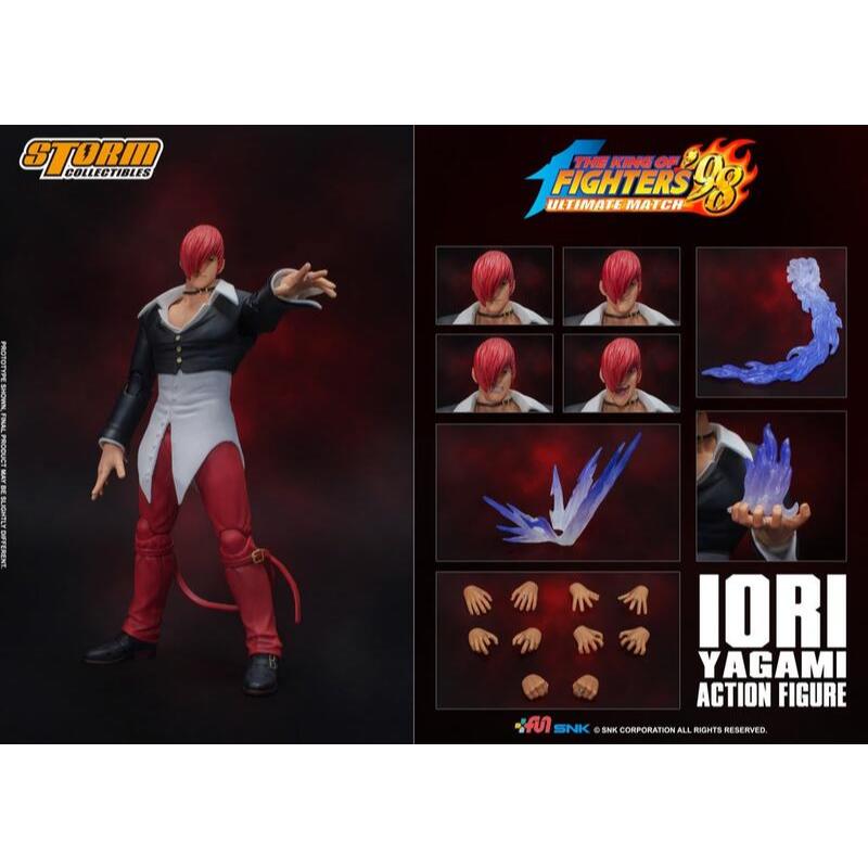 咩咩Q~~全新 STORM TOYS 1/12 格鬥天王 KOF 98 八神庵