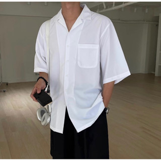 CLO.studio｜🇰🇷｜男款｜古巴領半袖透氣襯衫 兩色（0358）