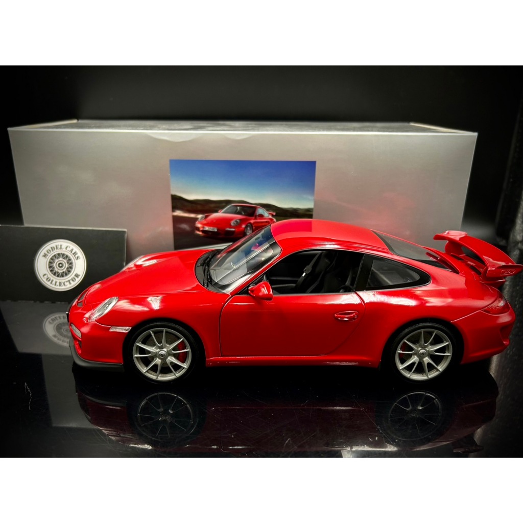 【收藏模人】原廠精品 Norev Porsche 911 997 997.2 GT3 2010 1/18 1:18
