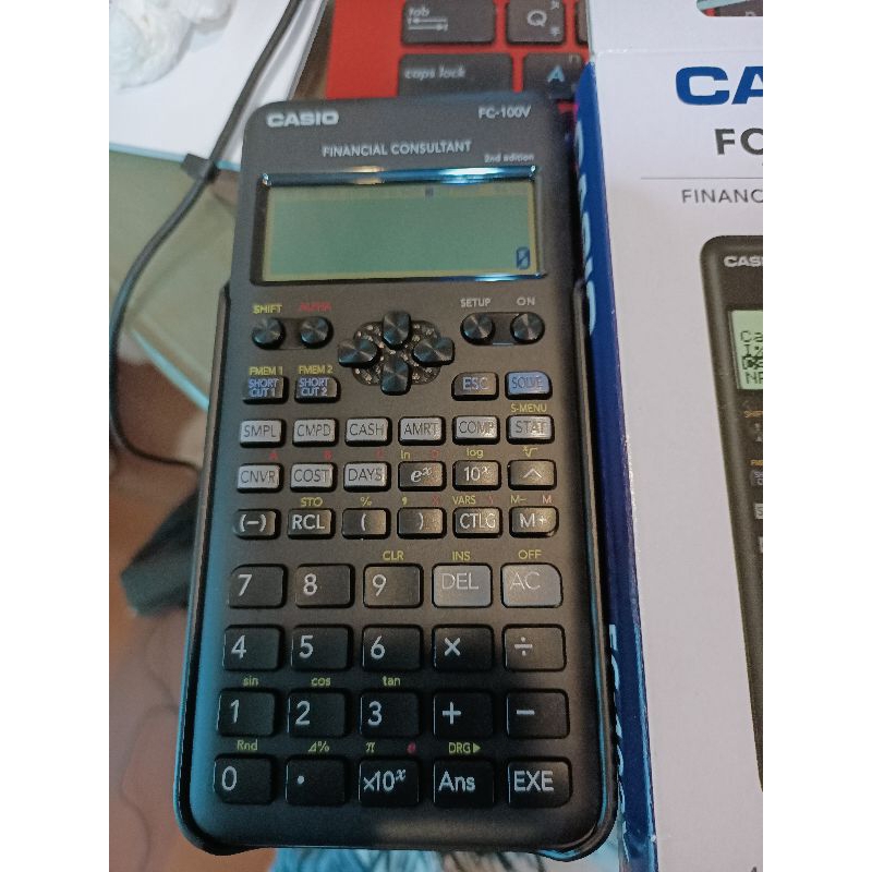 布一樣批發 CASIO卡西歐 FC-100V 財稅型專用計算機 /一台入 財務計算機 公司貨 附保證書