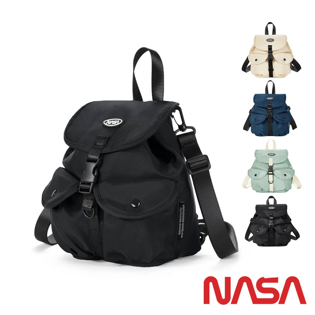 NASA 太空總署 率性百搭 三用 後背包【NA20007】包包 防潑水 水桶包 斜背包 多功能 PPBOX