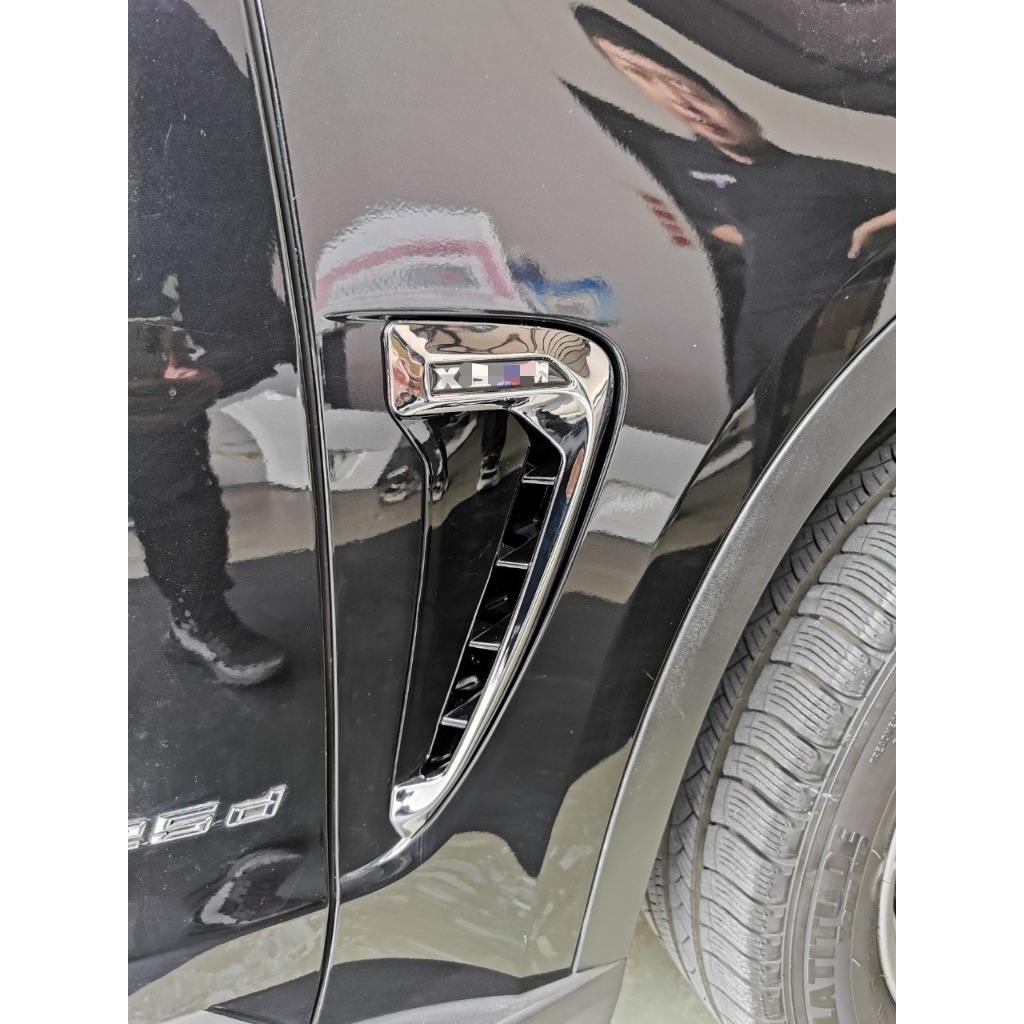 威德汽車精品 HID 寶馬 BMW X5 X6 F15 F16 葉子板 飾框