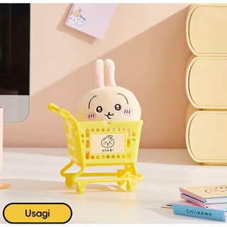 【現貨 正版】 Miniso 名創優品 chiikawa 吉伊卡哇聯名 小推車 桌面收納置物籃 吉伊 小八 烏薩奇