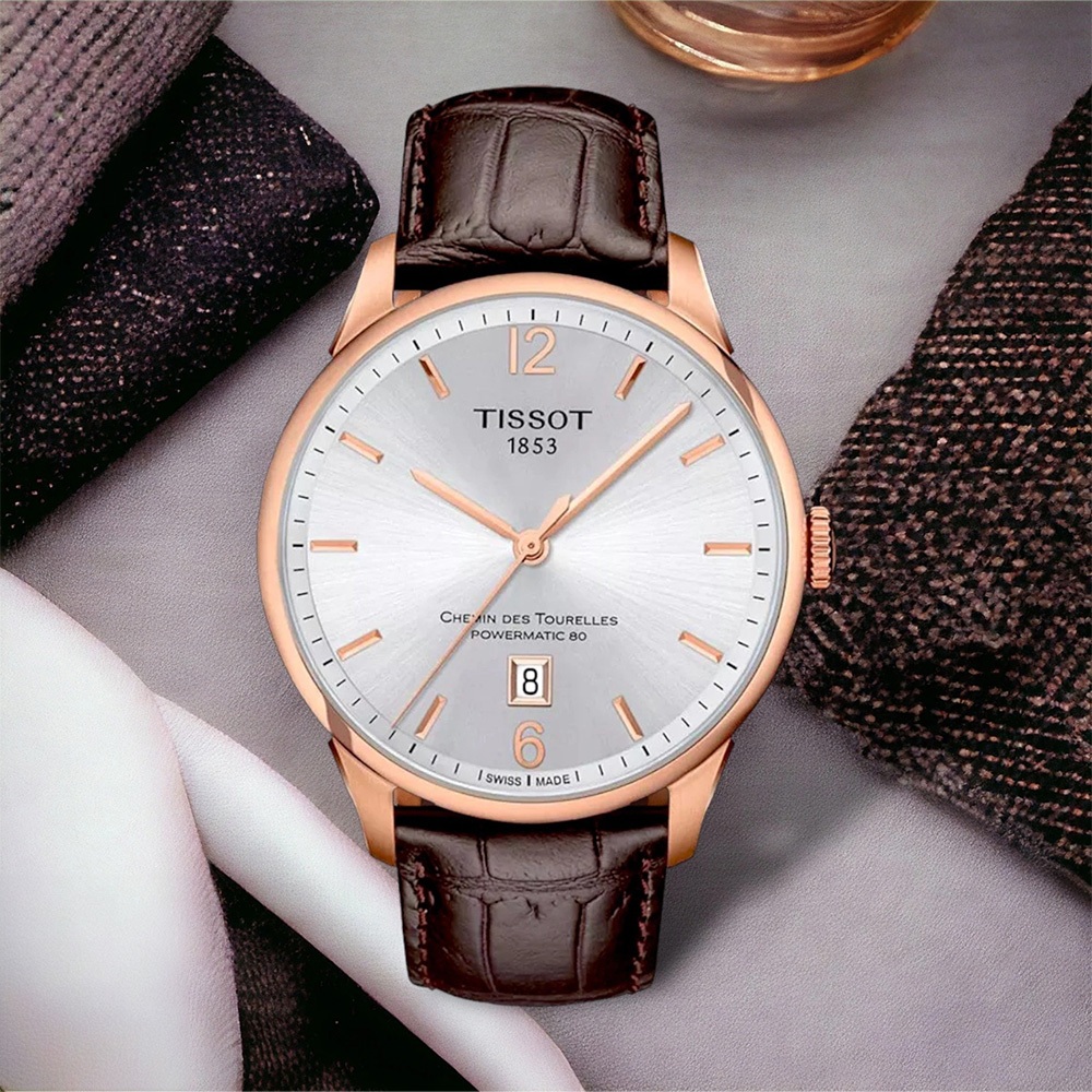 【WANgT】Tissot 天梭 Tourelles杜魯爾系列 T0994073603700 日期顯示 鏤空 機械 腕錶