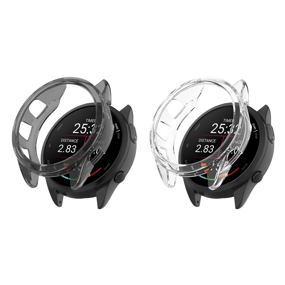 【TPU透明殼】適用 Garmin forerunner 165 music 手錶 半包 軟殼 保護殼 清水套