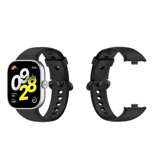 【矽膠錶帶】適用 紅米 Redmi Watch 4 小米 Band 8 Pro 智慧 智能 手錶 替換純色 運動腕帶