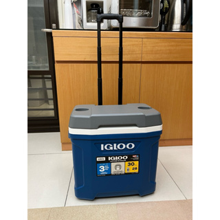 IGLOO LATITUDE 系列 30QT 拉桿冰桶 34658(保鮮 保冷 戶外旅行 拉桿冰桶 露營)